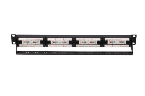 Patchpanel CAT5E UTP V2 24 porty