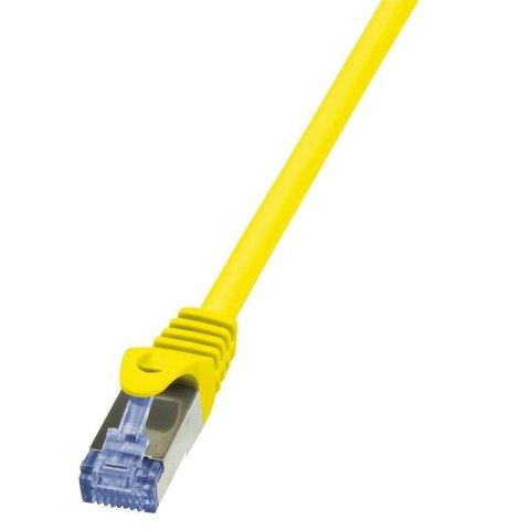 LOGILINK S/FTP Cat.6a 1.5 m Żółty 1.5 Patchcord