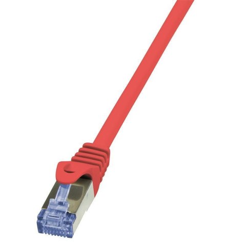 LOGILINK S/FTP Cat.6a 7.5 m Czerwony 7.5 Patchcord