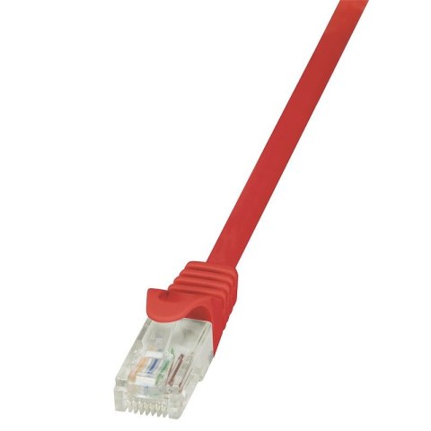 LOGILINK U/UTP Cat.6 10 m Czerwony 10 Patchcord