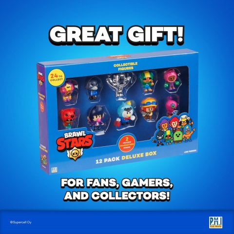 BRAWL STARS S1 FIGURES - 12 PACK DELUXE BOX VER.B