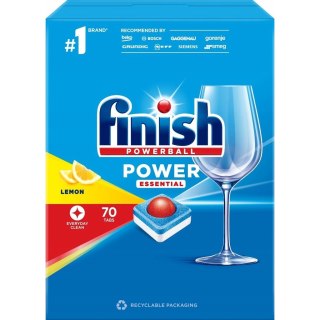 Tabletki do zmywarki FINISH POWERBALL (70szt) POWER Essential Lemon