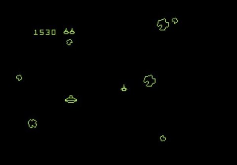 Gra Asteroids Deluxe (do Atari 7800+) Cartridge