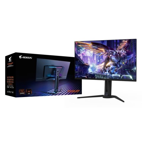 GIGABYTE FO32U2P monitor komputerowy 80 cm (31.5") 3840 x 2160 px 4K Ultra HD OLED Czarny