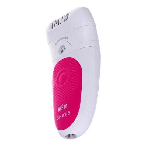 Depilator z pęsetami do ciała Braun Silk-épil SensoSmart 5-500 (kolor biały)