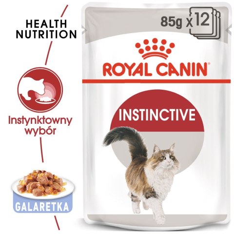 ROYAL CANIN FHN Instinctive w galaretce - mokra karma dla kota dorosłego - 12x85g