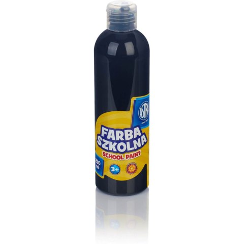 Farba szkolna Astra 250 ml - czarna 301217018 ASTRA