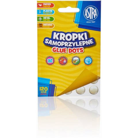 Kropki samoprzylepne GLUE dots Astra 401119002