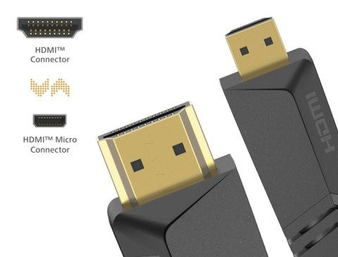 Kabel HDMI-micro HDMI 1,5m