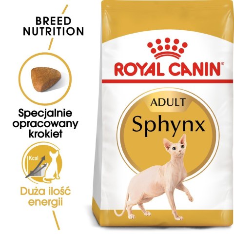 ROYAL CANIN FBN Sphynx Adult - sucha karma dla dorosłego kota - 2kg