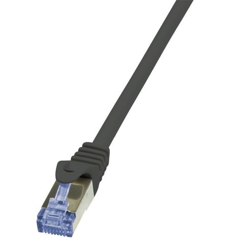 LOGILINK S/FTP Cat.6a 7.5 m Czarny 7.5 Patchcord