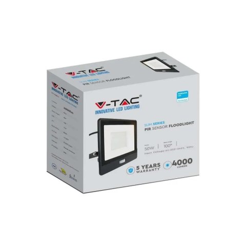 Projektor V-TAC SKU20290 VT-158S-1 4000K 50W 4000l