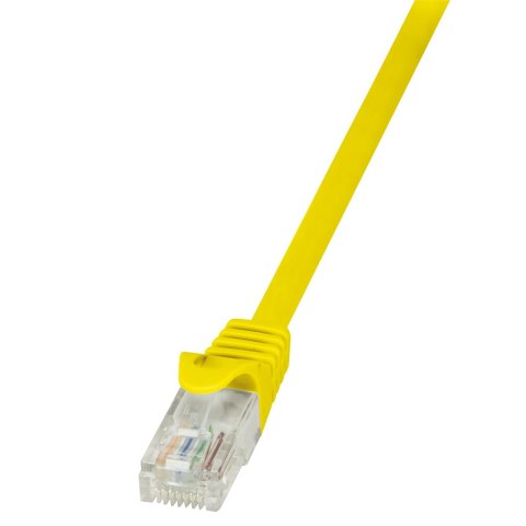 LOGILINK UTP Cat.5e 0.5 m Żółty 0.5 Patchcord