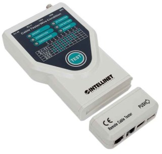 Tester okablowania RJ-11/RJ-45/USB/1394/BNC Intellinet