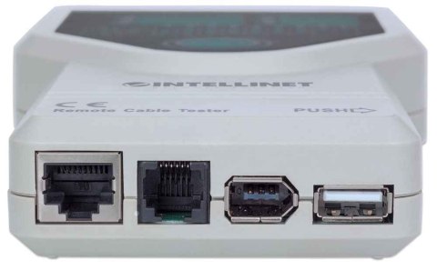 Tester okablowania RJ-11/RJ-45/USB/1394/BNC Intellinet