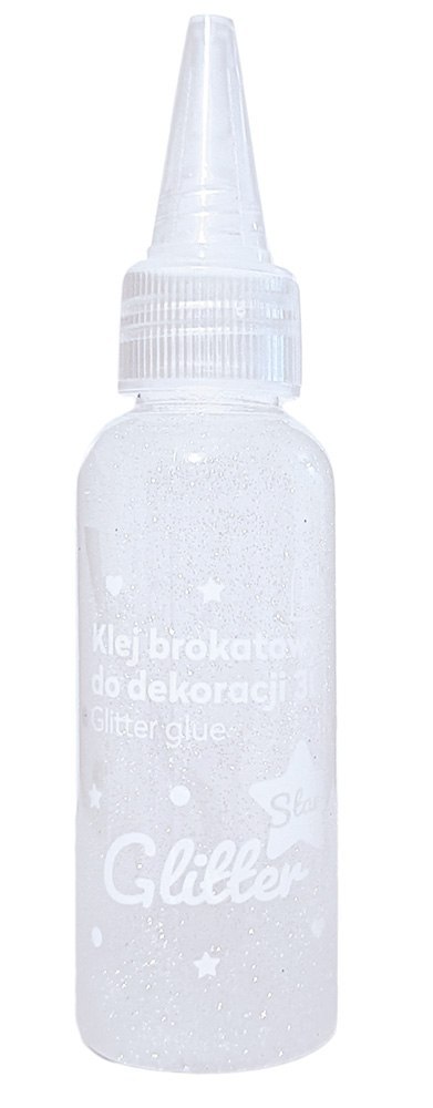 Klej brokatowy do dekoracji 3D 50ml STAR 12szt. INTERDRUK