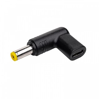 Adapter 5.5 X 2.5 wtyczka do zasilacza uniwersalnego AK-ND-C01 USB-C / 5.5 X 2.5 mm