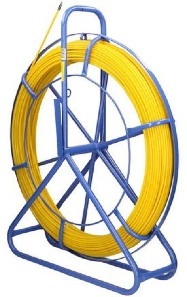 EXTRALINK CABLE PULLING ROD 4.5MM 100M PILOT Z WŁÓKNA SZKLANEGO DO PRZECIĄGANIA KABLI 4.5MM 100M ZÓŁTY