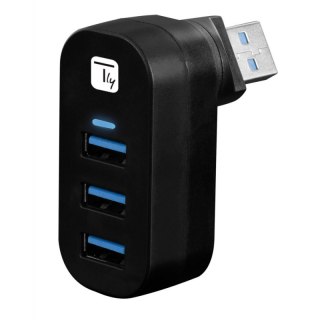 Hub USB TECHLY IUSB3-HUB3-ROTB