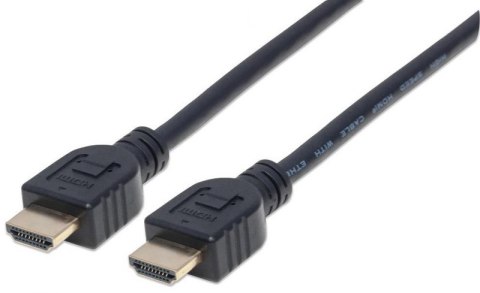 MANHATTAN HDMI (męski) - HDMI (męski) 5 m 5m /s1x HDMI (wtyk) 1x HDMI (wtyk)