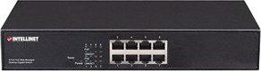 Przełącznik INTELLINET NETWORK SOLUTIONS 8 Port Fast Ethernet PoE+ 560764 (8x 10/100 )