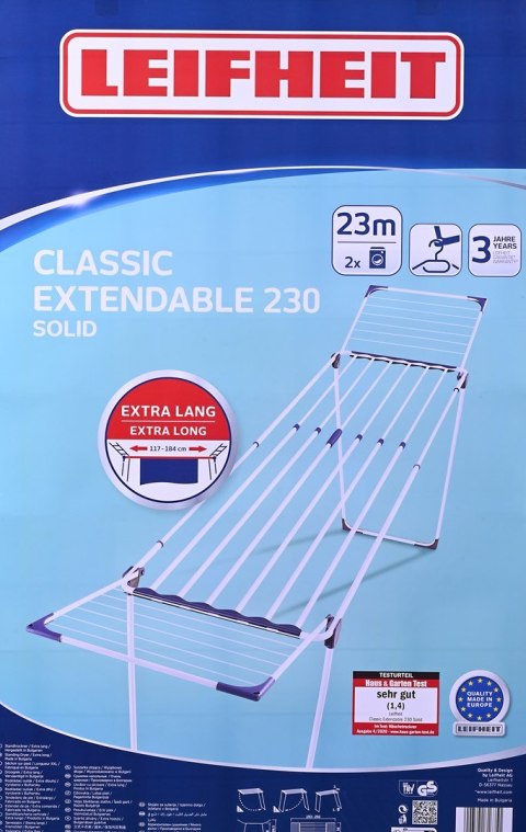 Suszarka Classic Extendable 230 Solid (rozsuwana)