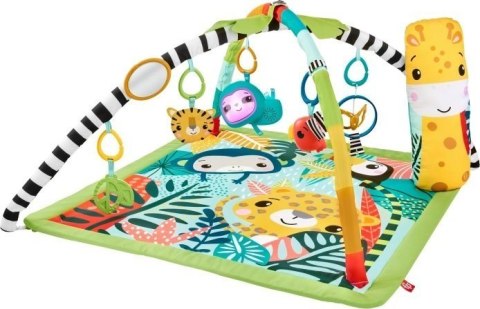 FISHER PRICE MATA EDUKACYJNA 3W1 LAS TROPIKALNY HJW08