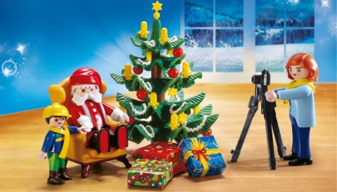 *Playmobil Christmas 5753 Zdjęcie ze więtym Mikołajem