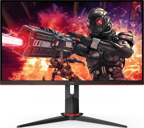 Monitor AOC 24G2ZU/BK (23.8" /IPS /240Hz /1920 x 1080 /Czarno-czerwony)