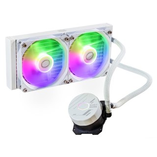 COOLER MASTER CHŁODZENIE WODNE CPU MASTERLIQUID 240L CORE ARGB BIAŁE MLW-D24M-A18PZ-RW