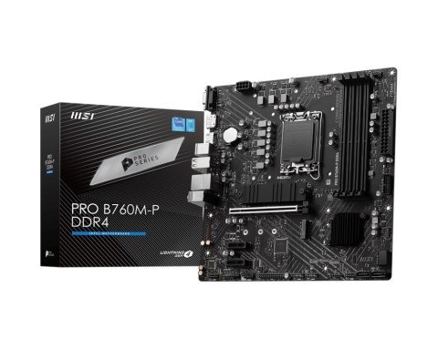 Płyta główna MSI PRO B760M-P DDR4 (WYPRZEDAŻ)