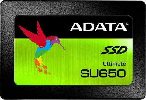 Dysk SSD A-DATA ASU650SS-512GT-R Ultimate (2.5″ /512GB /SATA III (6 Gb/s) /520MB/s /450MB/s)