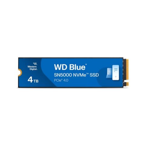 Dysk SSD M.2 WD Blue SN5000 4TB WD Blue (M.2 2280″ /4TB /PCI Express 4.0 (NVMe) /5500MB/s /5000MB/s)