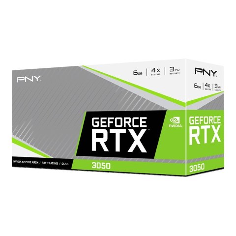 Karta graficzna PNY GeForce RTX 3050 VERTO Dual Fan 6GB GDDR6 (VCG30506DFXPB1)