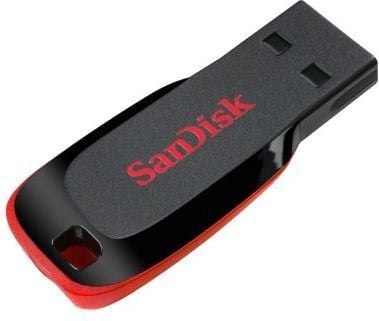 Pendrive SANDISK Cruzer Blade 128GB (128 GB /USB 2.0 /Czarno-czerwony )