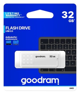 Pendrive GOODRAM UME2 32 GB (32 GB /USB 2.0 /Biały )