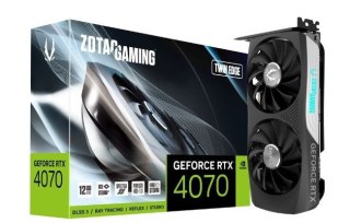 Karta graficzna ZOTAC GeForce RTX 4070 TWIN EDGE 12GB GDDR6X (ZT-D40700E-10M)