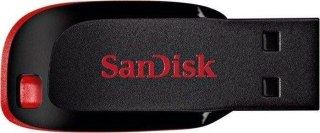 Pendrive SANDISK Cruzer Blade 64GB USB 2.0 (64 GB /USB 2.0 /Czarno-czerwony )