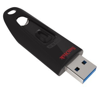 Pendrive SANDISK Ultra 128 GB Czarny (128 GB /USB 3.0 /Czarny )