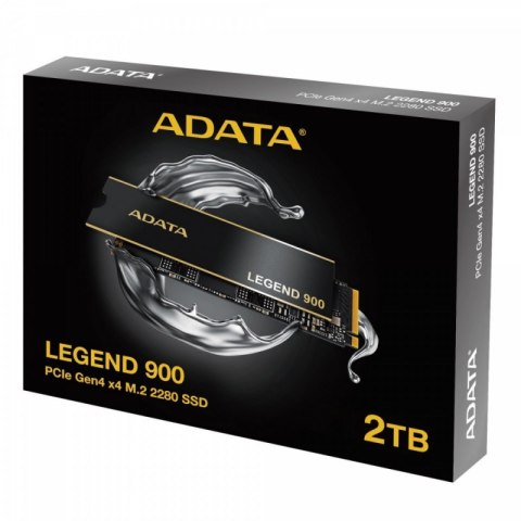 Dysk SSD M.2 ADATA Legend 900 2TB Legend (M.2 2280″ /2TB /PCI Express 4.0 (NVMe) /7000MB/s /5400MB/s)