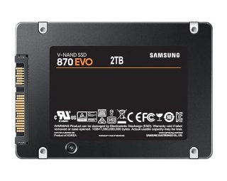 Dysk SSD SAMSUNG MZ-77E2T0B/EU 870 Evo (2.5″ /2 TB /SATA III (6 Gb/s) /560MB/s /530MB/s)