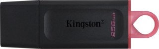 Pendrive KINGSTON DTX/256GB (256 GB /Czarno-różowy )