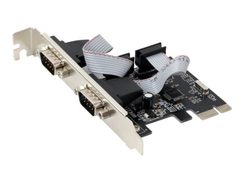 Gembird Kontroler PCI Express -> 2x COM 9 PIN (low profile)