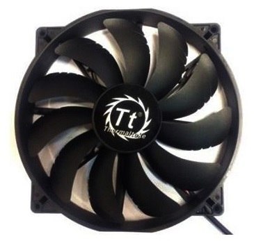 Wentylator do obudów THERMALTAKE Pure 20 Czarny CL-F015-PL20BL-A