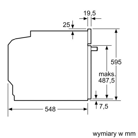 Piekarnik BOSCH HQG572EB3