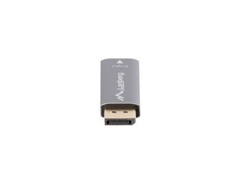 Adapter Displayport(M)- HDMI(F)4K srebrny