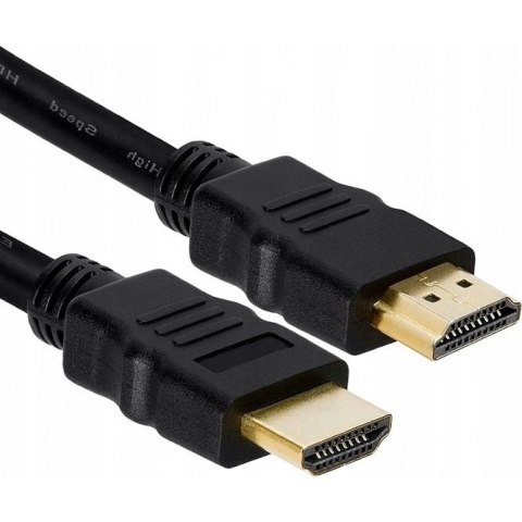 Kabel HDMI -> HDMI 1,5m czarny BULK