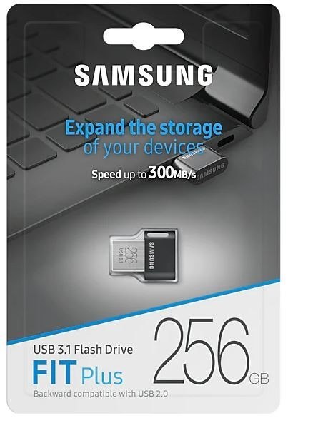 Pendrive SAMSUNG FIT Plus 256 GB (256 GB /Grafitowy )