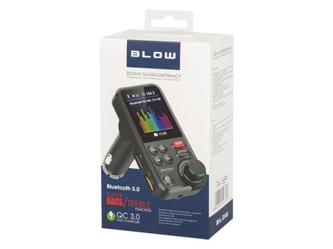 Transmiter FM BLOW Bluetooth 5.0 + QC3.0