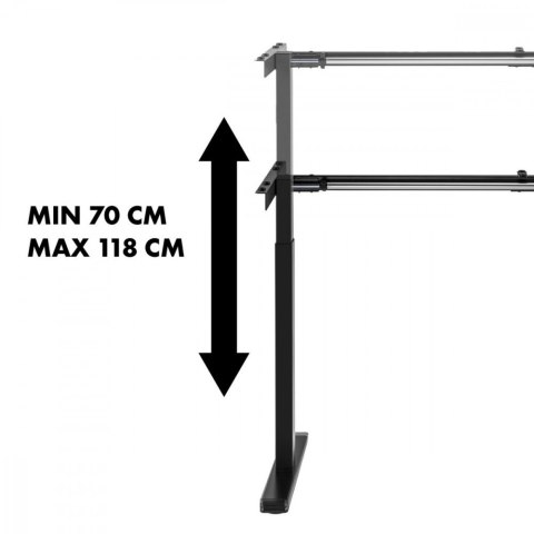 Biurko z regulacją wysokości, 60kg MC-790NB